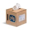 Pig PIG Disinfectant Compatible Disposable Dry Wipers 225 wipers/box 13.25" L x 8.875" W, 225PK WIP8200 - alternate 1